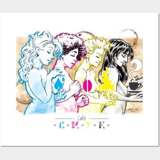 Café CMYK Posters and Art